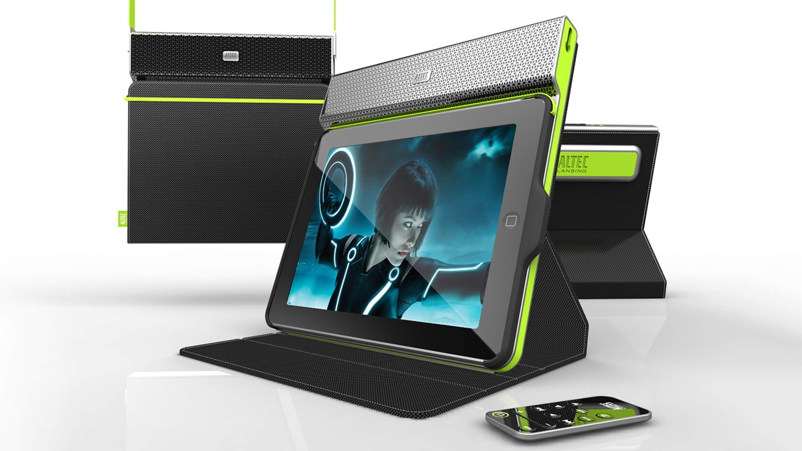 Altec Lansing iPad speaker case with remote by Sprout Studios