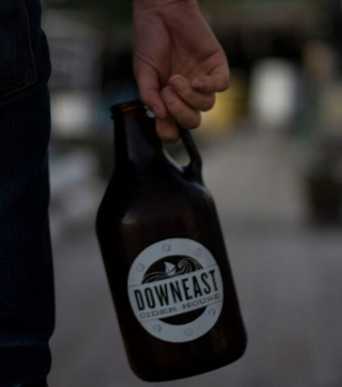 IMG_1739 Downeast Cider's growler from their East Boston location.