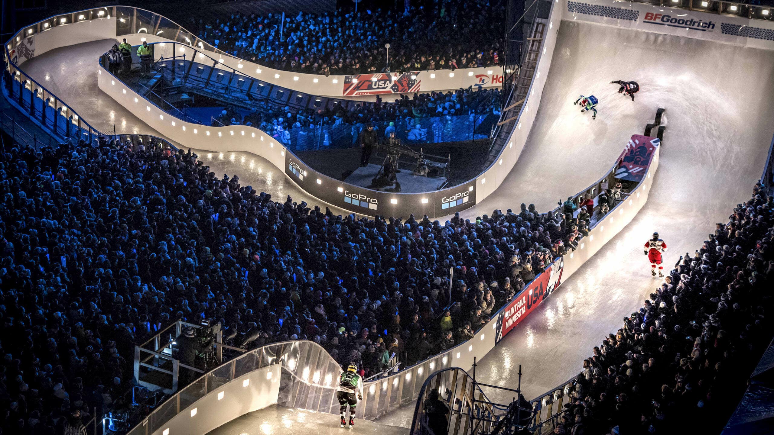 Crashed Ice at Fenway Park February 2019.