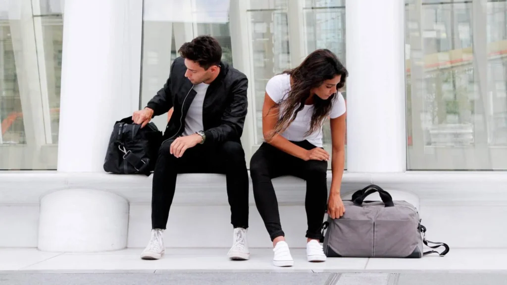The Pakt One travel bag designed by Sprout Studios