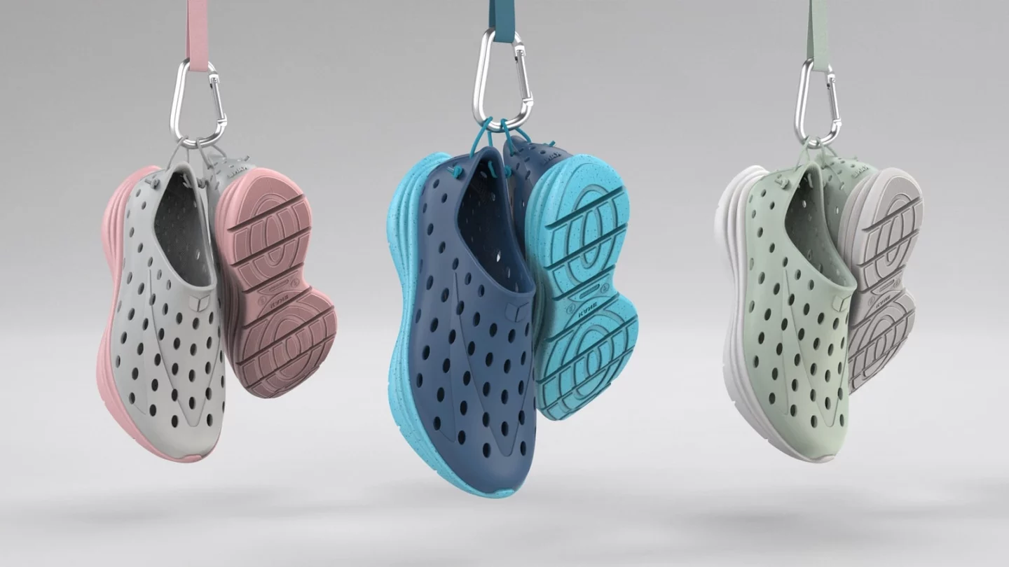Collection of Kane Revive shoe renderings in multiple colorways developed by Sprout Studios for pre-launch marketing assets.