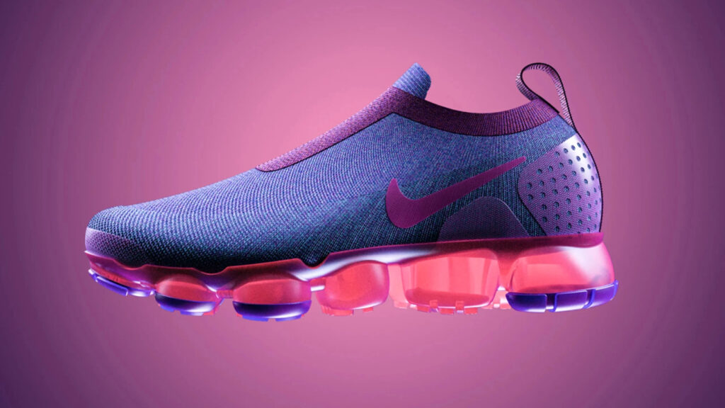 3D rendering of a Nike shoe by Sprout Studios