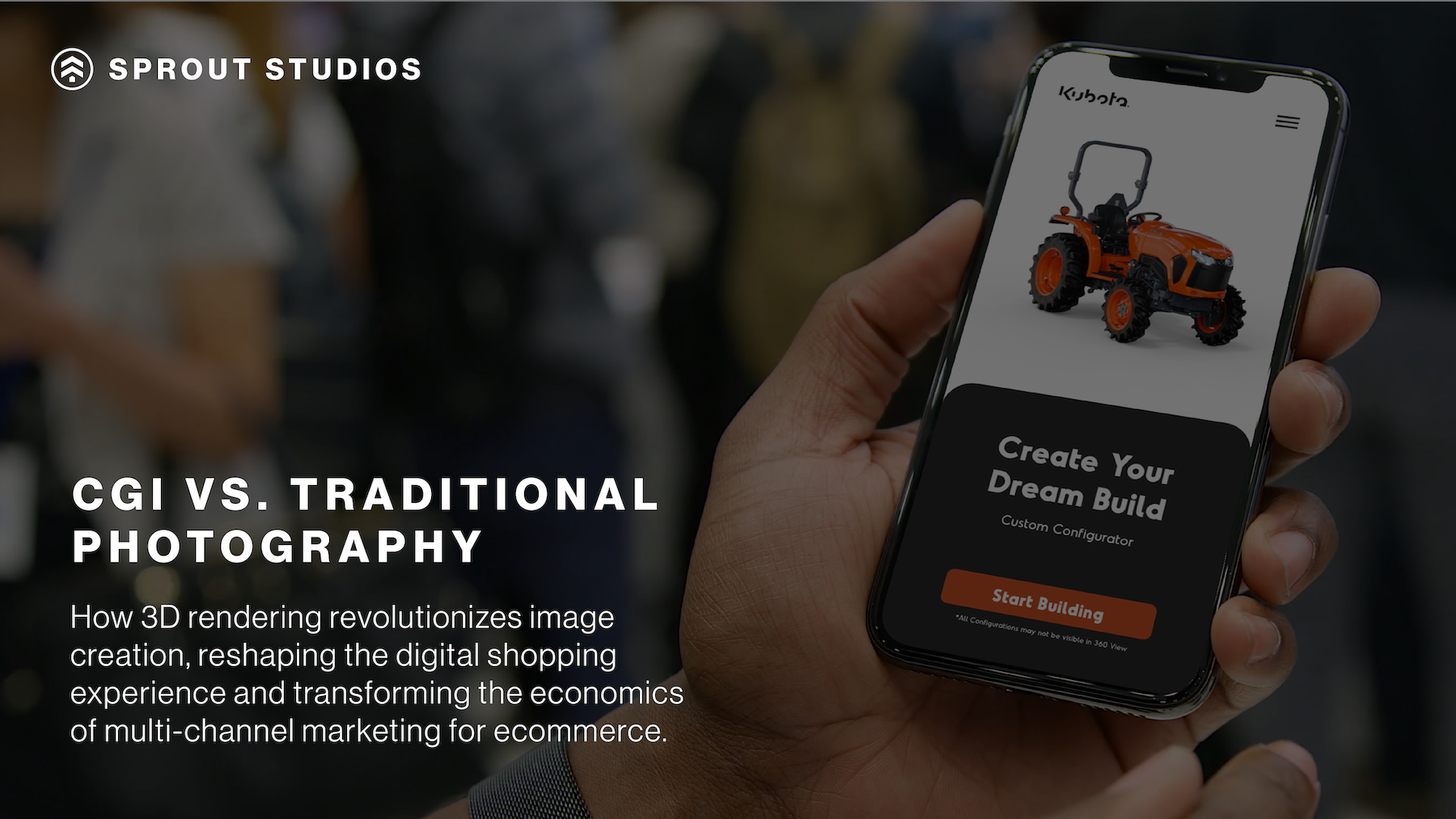 CGI Vs. Traditional Photography: Exploring 3D Product Rendering for E-commerce