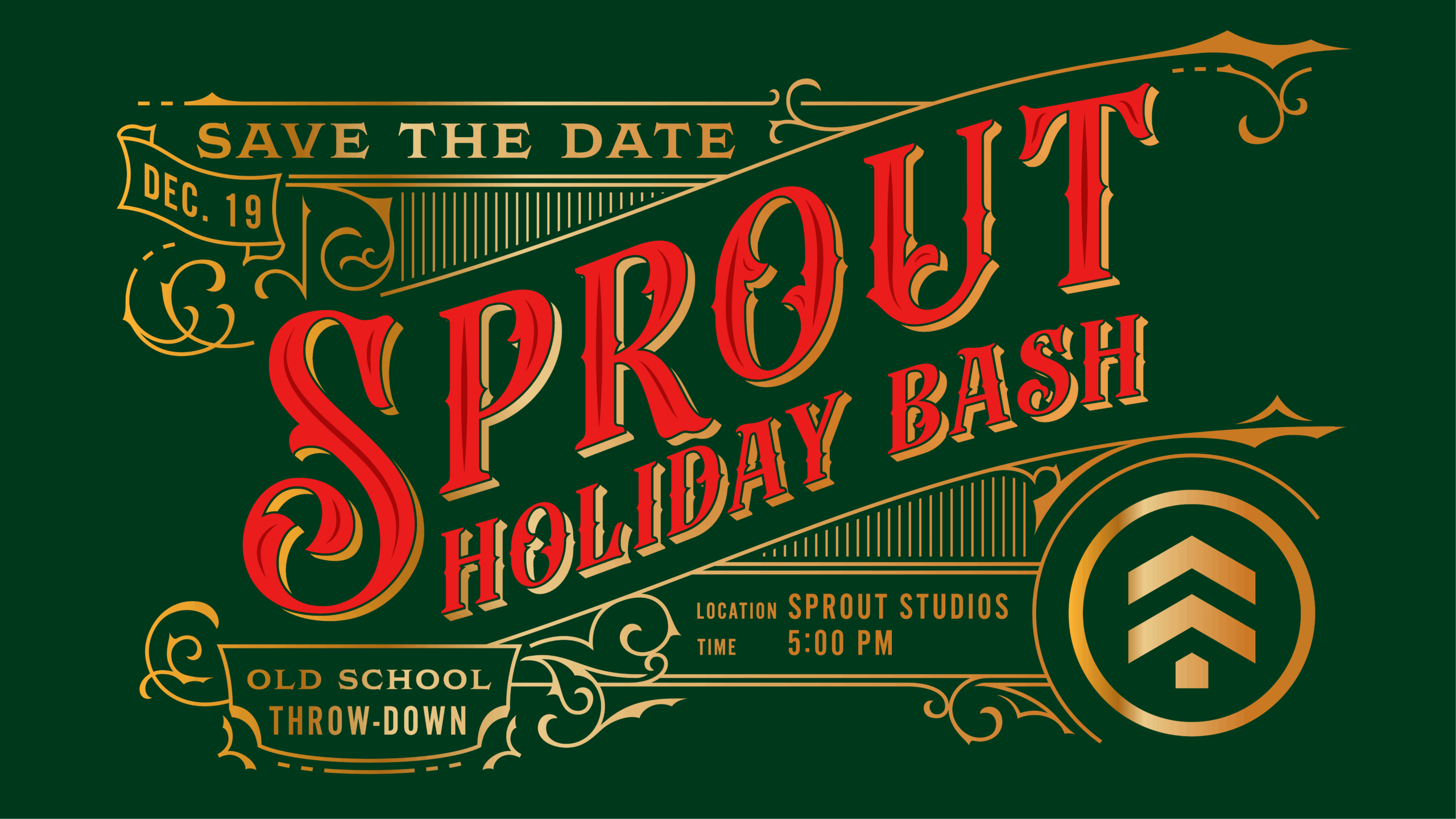 Save the Date! Sprout Holiday Bash – December 19