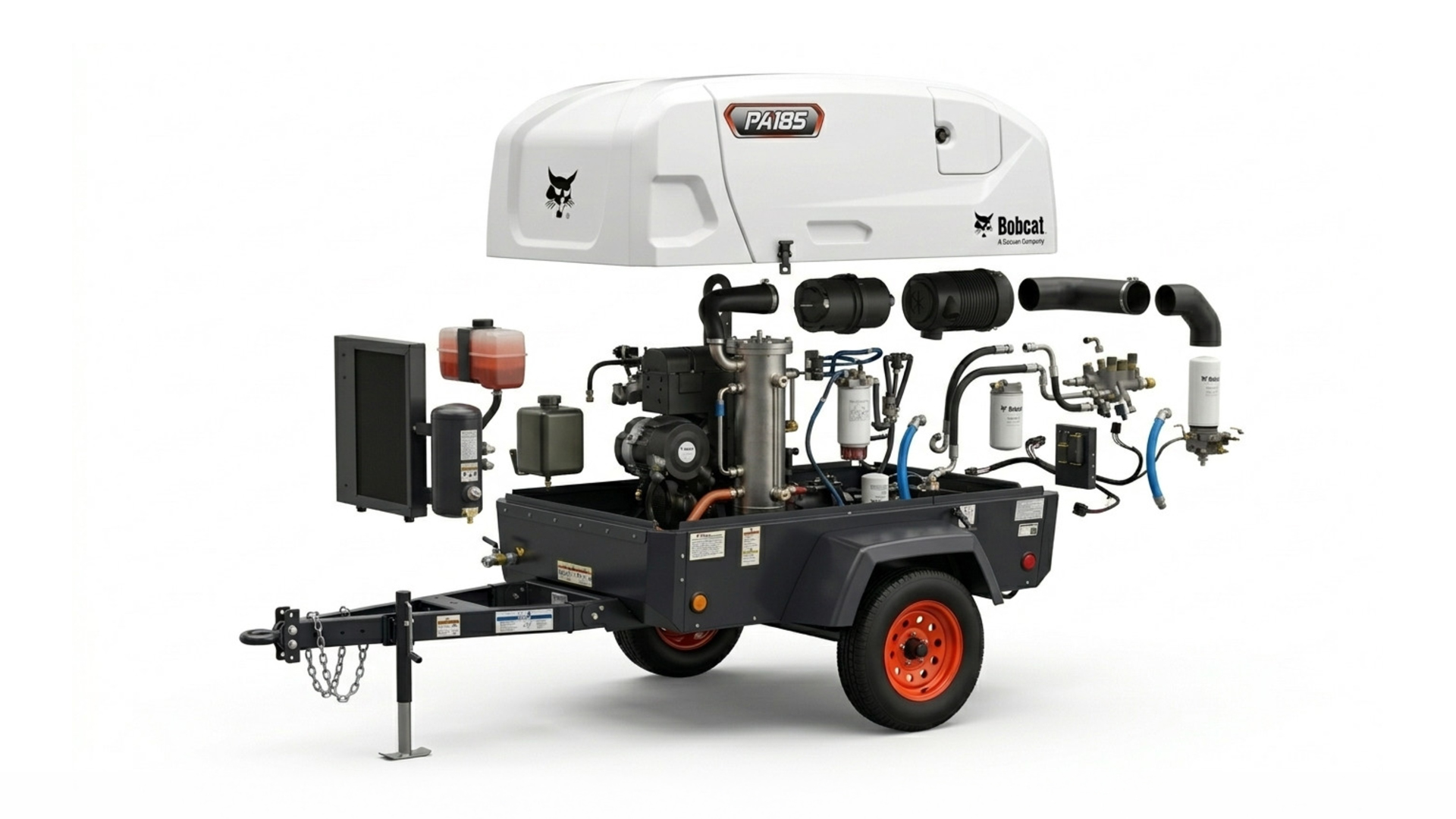 Exploded view rendering