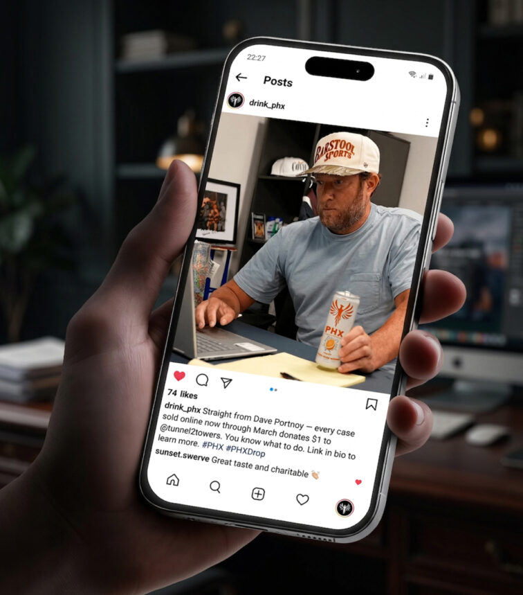 PHX hydration energy drink backed by Barstool founder Dave Portnoy 